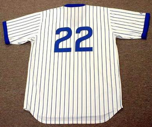Cubs Retro MLB Majestic Jersey Road Vintage WorldSeries Throwback