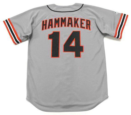 Grey Nike MLB San Francisco Giants Road Jersey