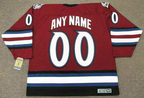 colorado avalanche retro reverse jersey