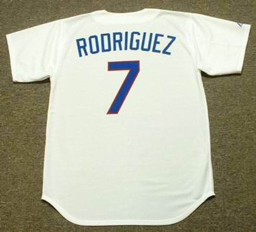 MAJESTIC | IVAN RODRIGUEZ Texas Rangers 1980's Cooperstown