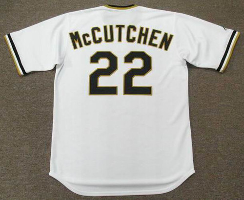 ANDREW McCUTCHEN Pittsburgh Pirates 1970's Majestic Cooperstown Baseball Jersey