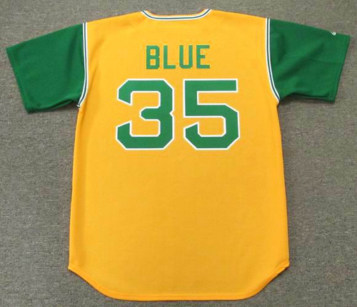 MAJESTIC  REGGIE JACKSON Oakland Athletics 1969 Cooperstown Baseball Jersey