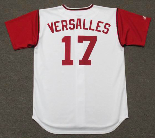 ZOILO VERSALLES Cleveland Indians 1969 Majestic Cooperstown Home Baseball Jersey