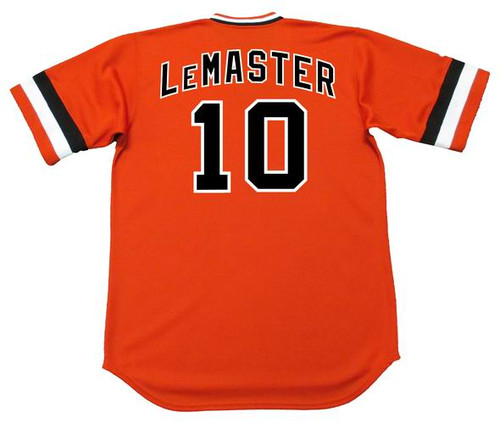 MAJESTIC  JOHN MONTEFUSCO San Francisco Giants 1978 Cooperstown Baseball  Jersey