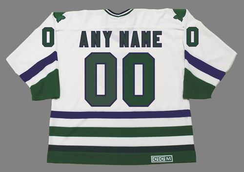 1991-92 Geoff Sanderson Hartford Whalers Game Worn Jersey – Rookie