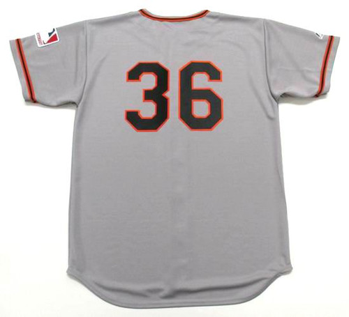 GAYLORD PERRY San Francisco Giants 1969 Majestic Throwback Away Baseball Jersey