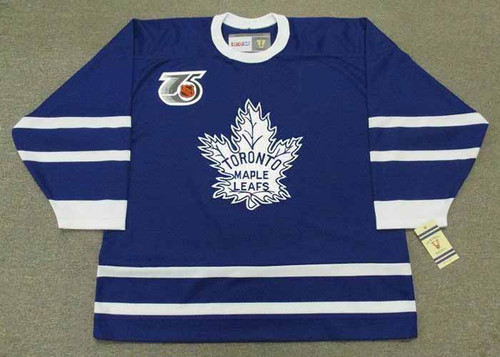 FELIX POTVIN Toronto Maple Leafs 1991 CCM Vintage Throwback NHL Jersey - FRONT