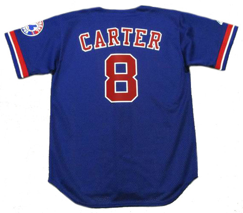 Vintage Hit Product Montreal Expos Gary Carter #8 MLB Baseball Jersey Size  S