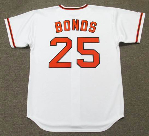 BOBBY BONDS San Francisco Giants 1973 Majestic Cooperstown Home Baseball Jersey