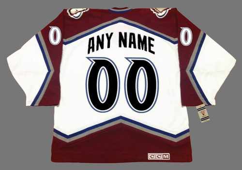 ANY NAME AND NUMBER COLORADO ROCKIES CCM VINTAGE REPLICA NHL JERSEY – Hockey  Authentic