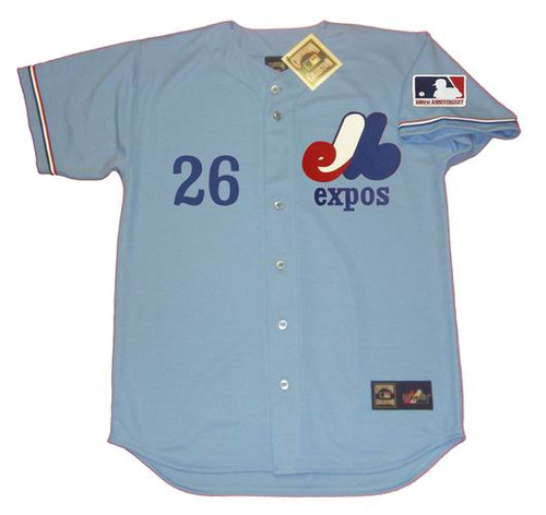 BILL STONEMAN 1969 Away Majestic Expos Baseball Jersey - FRONT