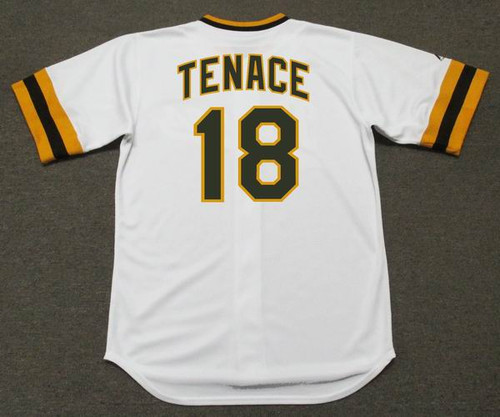 GENE TENACE San Diego Padres 1970's Majestic Cooperstown Home Baseball Jersey