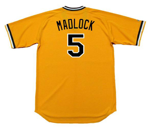 BILL MADLOCK Pittsburgh Pirates 1979 Majestic Cooperstown Home Baseball Jersey