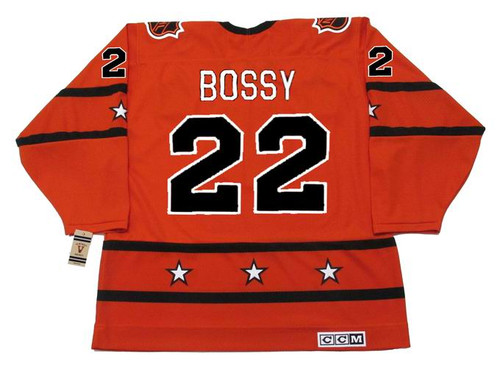 MIKE BOSSY 1978 CCM Vintage Throwback NHL "All Star" Hockey Jersey