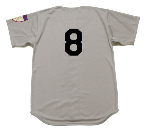 YOGI BERRA New York Yankees 1951 Majestic Cooperstown Throwback Away Jersey