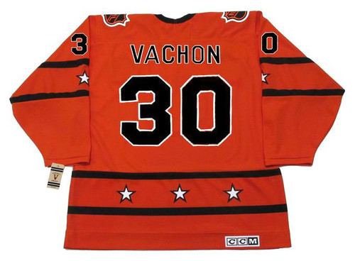 VINTAGE-SERIES-M ROGIE VACHON LA KINGS HOME CROWN NHL LICENSE CCM HOCKEY  JERSEY