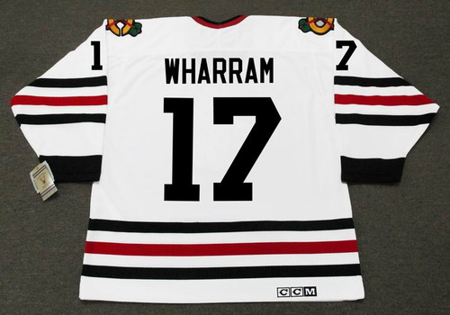 KENNY WHARRAM Chicago Blackhawks 1967 CCM Vintage Throwback NHL Hockey Jersey