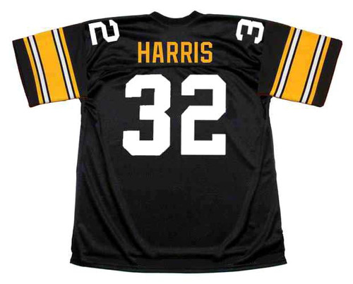 FRANCO HARRIS Pittsburgh Steelers 1979 Throwback Home NFL Football Jersey - BACK
