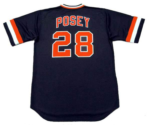 POSEY San Francisco Giants Boys Majestic MLB Baseball jersey BLACK