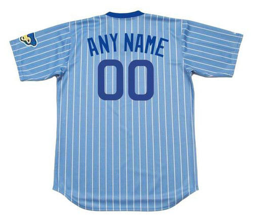 CHICAGO CUBS 1970's Majestic Throwback Away Jersey Customized "Any Name & Number(s)"