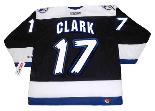 WENDEL CLARK  Toronto Maple Leafs 1991 CCM Throwback NHL Hockey Hockey  Jersey