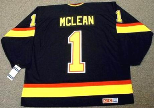 KIRK MCLEAN Vancouver Canucks 1994 CCM Vintage Throwback NHL Hockey Jersey