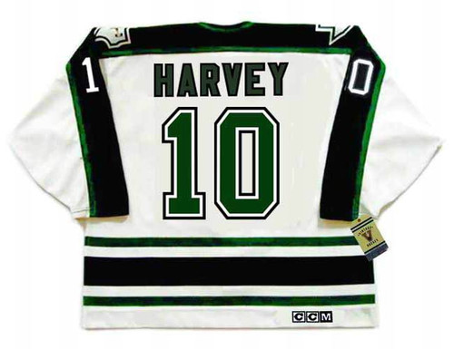 TODD HARVEY Dallas Stars 1996 Home CCM Throwback NHL Hockey Jersey - BACK