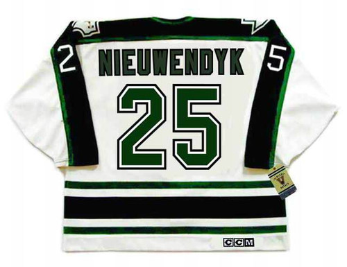 JOE NIEUWENDYK Dallas Stars 1996 Home CCM Throwback NHL Hockey Jersey - BACK