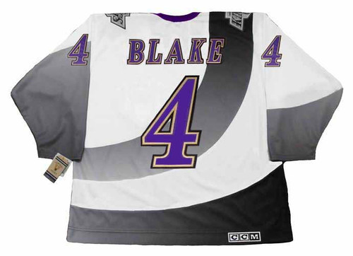 ROB BLAKE Los Angeles Kings 1995 CCM Vintage Throwback NHL Hockey Jersey