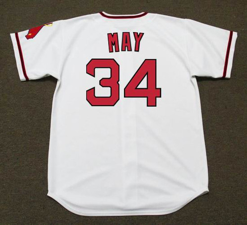 RUDY MAY California Angels 1970 Majestic Cooperstown Home Baseball Jersey