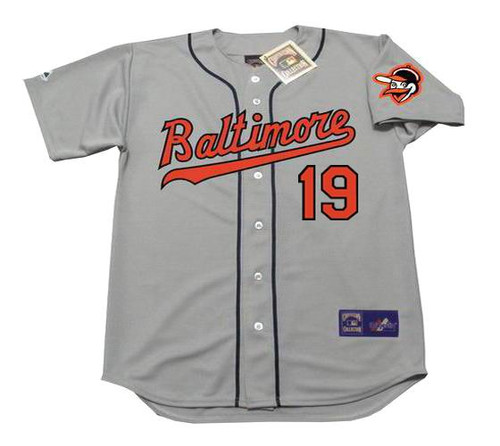 DAVE McNALLY Baltimore Orioles 1963 Majestic Cooperstown Away Baseball Jersey