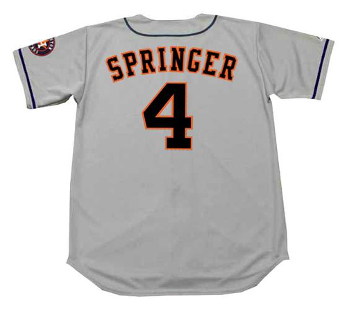 GEORGE SPRINGER Houston Astros Majestic Away Baseball Jersey