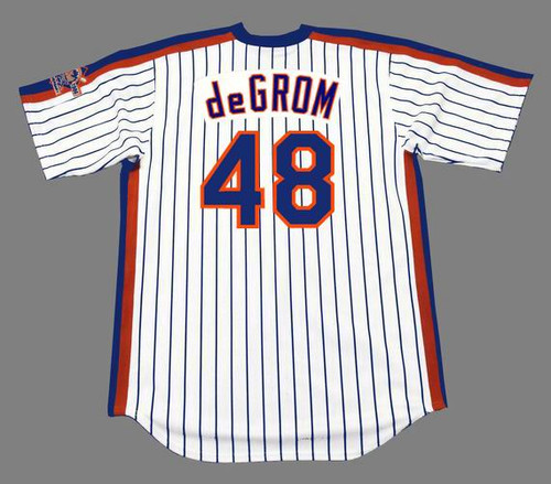 Pete Alonso NY Mets Vintage 86 Cooperstown Collection Buttonless Jersey  Large