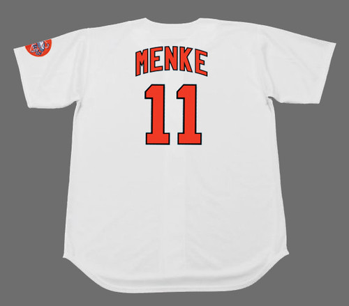 DENIS MENKE Houston Astros 1971 Majestic Cooperstown Home Baseball Jersey