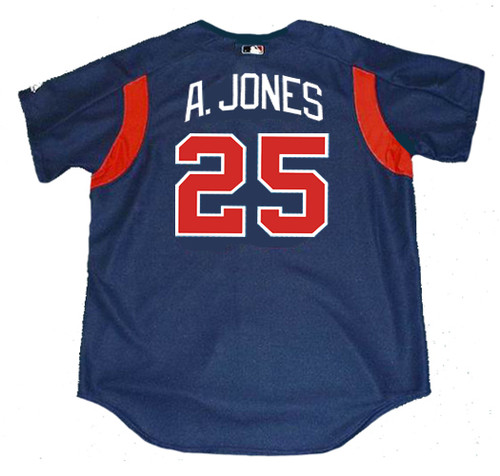 ANDRUW JONES | Atlanta Braves 1999 Away Majestic Throwback