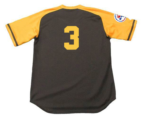 WILLIE DAVIS San Diego Padres 1976 Away Majestic Baseball Throwback Jersey - BACK