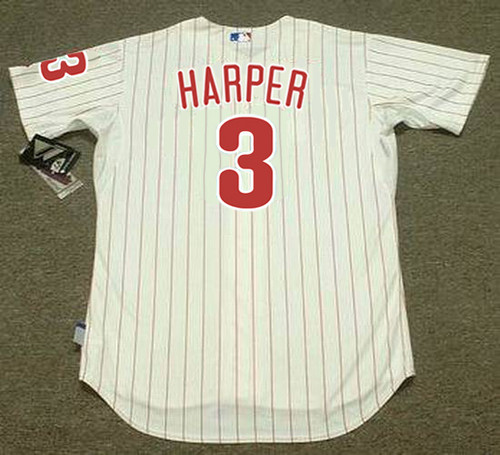 Bryce Harper Philadelphia Phillies Throwback Jersey #3