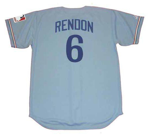 ANTHONY RENDON Montreal Expos 1969 Away Majestic Throwback Baseball Jersey - BACK