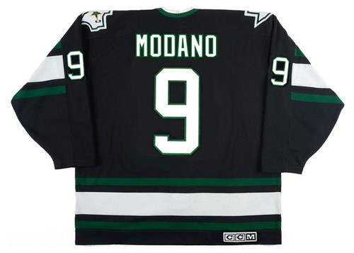 Mike Modano Signed Dallas Stars Green Jersey (JSA COA) 1999 Stanley Cup  Champs