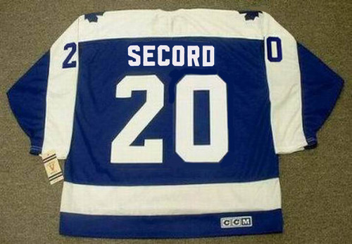 AL SECORD Toronto Maple Leafs 1987 Away CCM Vintage Throwback Hockey Jersey - BACK