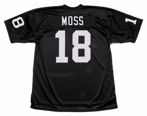 RANDY MOSS Oakland Raiders 2005 Home Throwback NFL Football Jersey - BACK