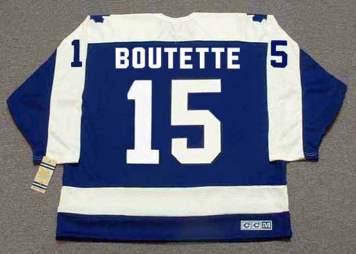 PAT BOUTETTE Toronto Maple Leafs 1978 Away CCM Throwback Hockey Jersey - BACK