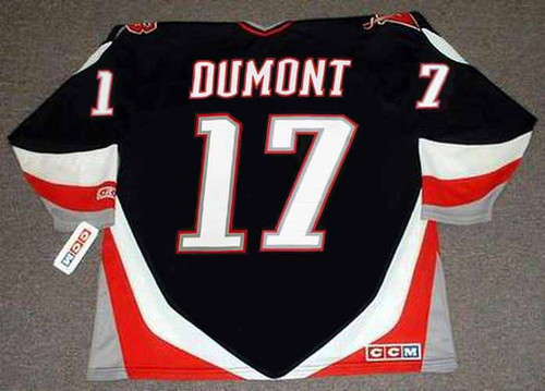 J.P. DUMONT Buffalo Sabres 2003 Home CCM Throwback NHL Hockey Jersey - BACK