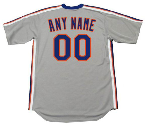 NEW YORK METS 1980's Away Majestic Throwback Jersey Customized "Any Name & Number(s)"