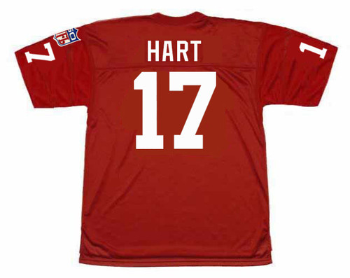 JIM HART St. Louis Cardinals 1969 Throwback NFL Football Jersey - BACK