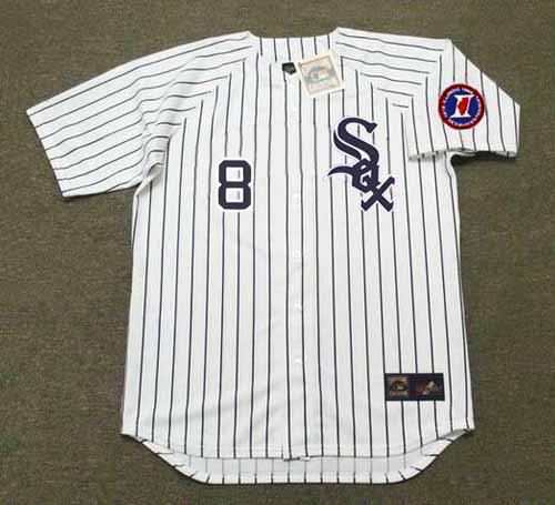 PETE WARD Chicago White Sox 1968 Home Majestic Throwback Baseball Jersey - FRONT