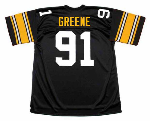 KEVIN GREENE Pittsburgh Steelers 1994 Throwback Home NFL Football Jersey - BACK