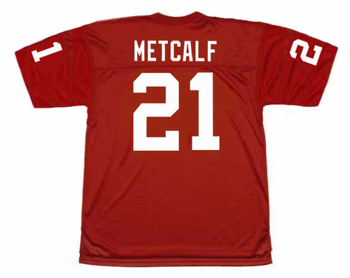 TERRY METCALF St. Louis Cardinals 1977 Throwback NFL Football Jersey - BACK