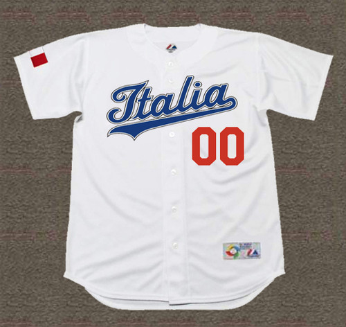 ITALY 2006 World Baseball Classic Throwback Customized Jersey - FRONT