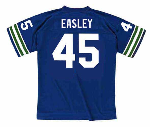 DAVE KRIEG  Seattle Seahawks 1982 Wilson Throwback NFL Football Jersey